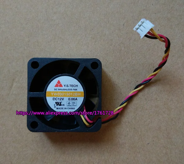 

Original Y.S.TECH 3cm hard drive ventilation fan YW03015012BH 12V 0.06A ~