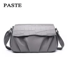 Лучшая Высококачественная лучшая кожаная модная женская маленькая сумочка сумки на плечо женские классические Змеиный узор кожа