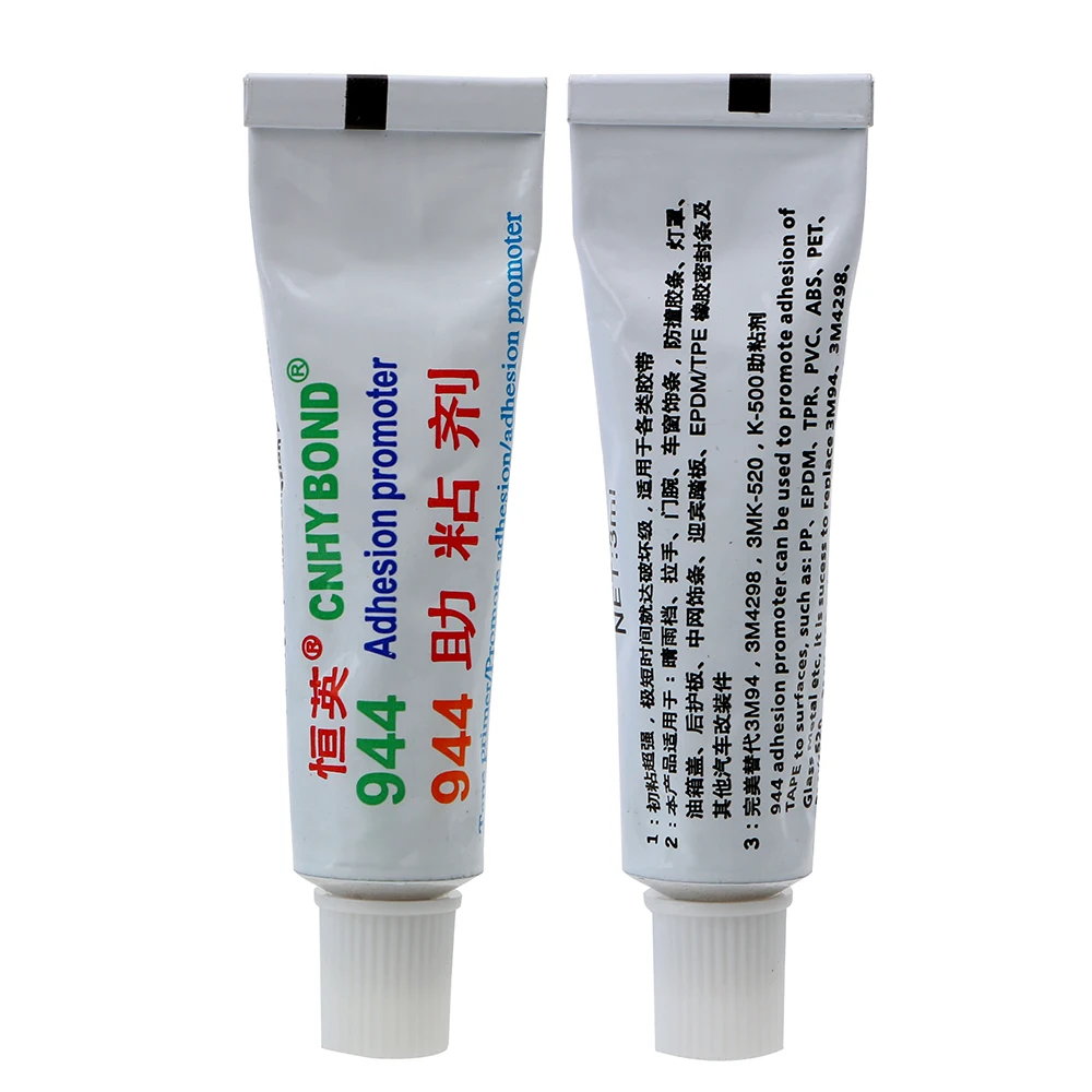 

1PC 944 Adhesion Promoter 3ML Quick adhesive Glue Car Sticker Adhesive Tape Primer Double-sided Adhesive Tackifying Efficient