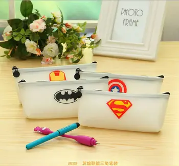 

high quality Simple pencil bag/hero pencil case/ fashion stationery/ storage purse/Children's creative Gift