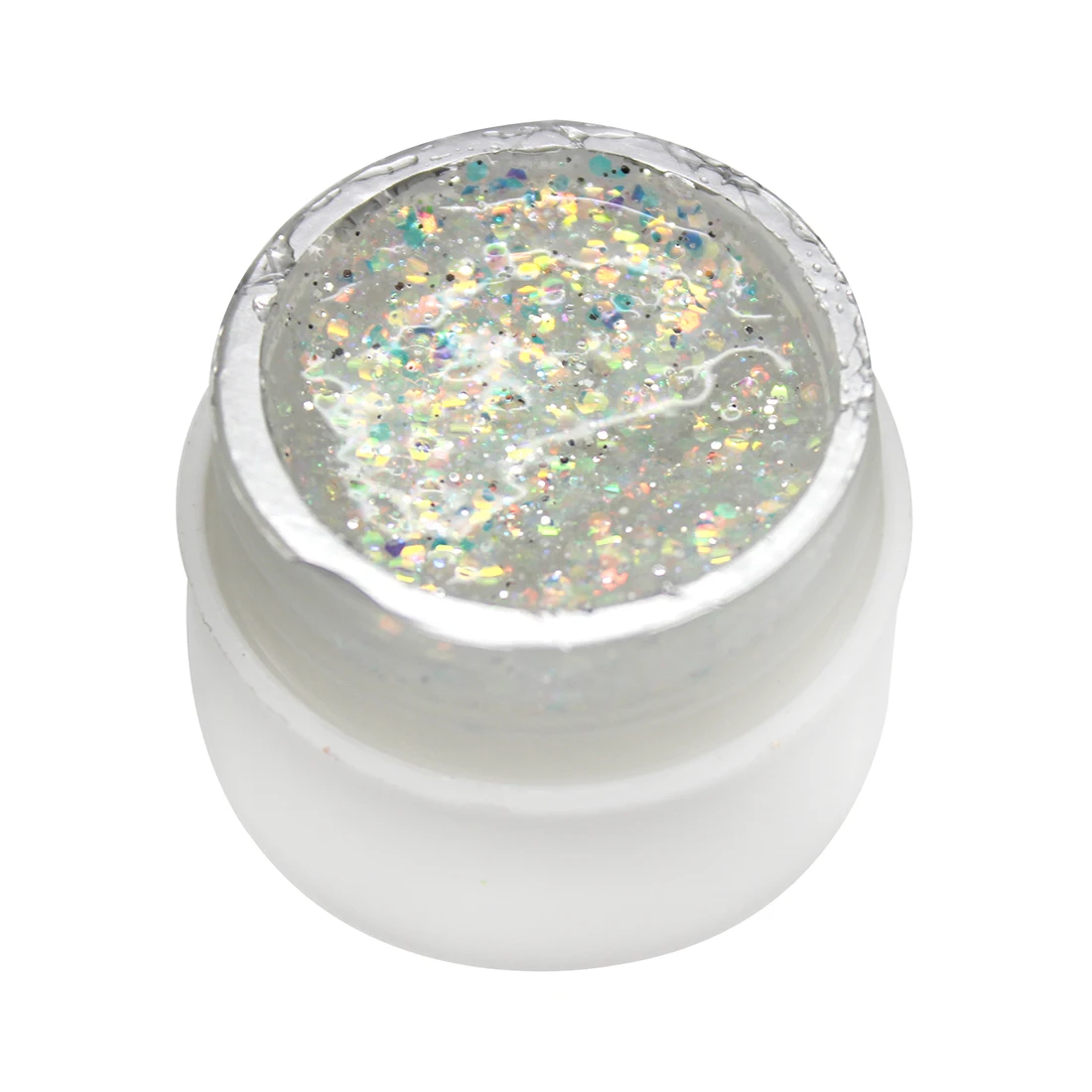 

24 Colors New 8ml Glitter Powder Glue Nail Polish Soak Off UV Lamp Gel Long-lasting Art Decoration Salon Tool