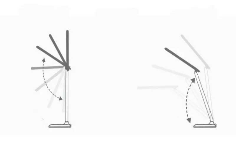 JSEX светодиодный настольный светильник, настольные лампы, Ночной светильник, лампа для учебы, стоячий светильник с usb-портом и сенсорным глазом для офиса, спальни, детей, семьи