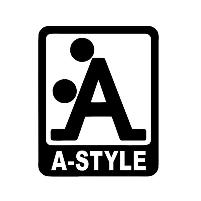 

JDM A-STYLE vinyl car stickers Decal Car Ute Truck Window Bumper Illest Fatlace JDM Rally Drift decals