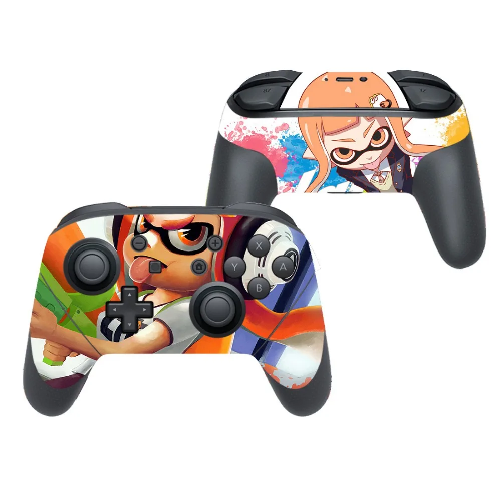 Splatoon 2 виниловая наклейка на кожу наклейка для nintendo Switch Pro контроллер геймпад джойпад для переключателя с переключателем для кожи s