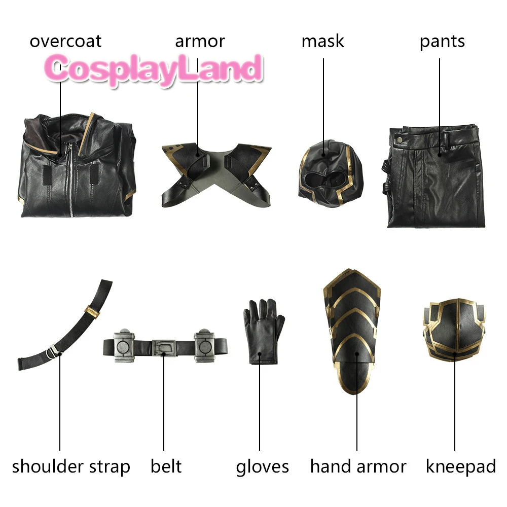2019 Avengers 4 Endgame Hawkeye Cosplay Costumes Clint Barton Halloween Cosplay Outfit Full Set Clinton Barton Battle Suit Men 2019 Avengers 4 Endgame Hawkeye Cosplay Costumes Clint Barton Halloween Cosplay Outfit Full Set Clinton Barton Battle Suit Men