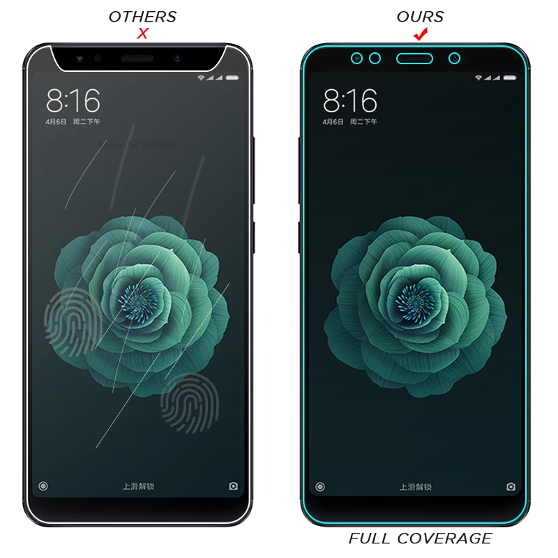 

Full Cover Protective Film For Xiaomi Mi8 MiA2 Lite Max3 Mix3 Mi 6X A2 Mi8 Explore Front Film For Redmi Note 6 Pro 6A