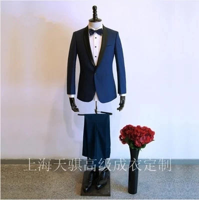 

2018 New Brand Men's suits Tailor Suit Blazer suits Wool Retro gentleman style custom madefor men 3 piece (Jacket+Pants+Vest)