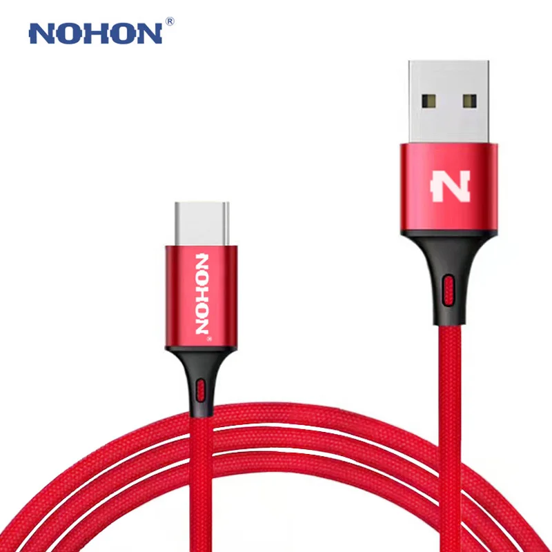 NOHON type-C USB кабель для Xiaomi mi 4C mi 5 4S OnePlus 2 Nexus 5 5X6 P Android телефон быстрое зарядное устройство кабель type-C провод