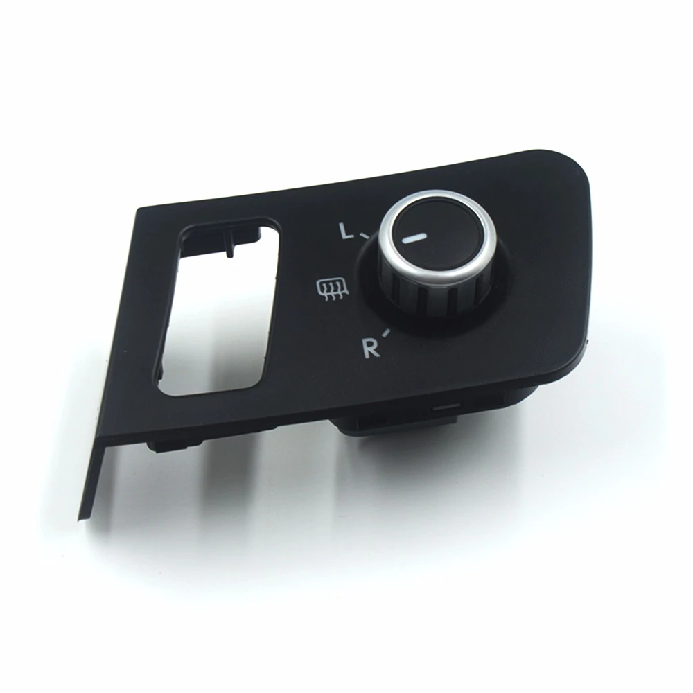 Left Side Chrome Mirror Adjust Knob Button Switch For VW Volkswagen