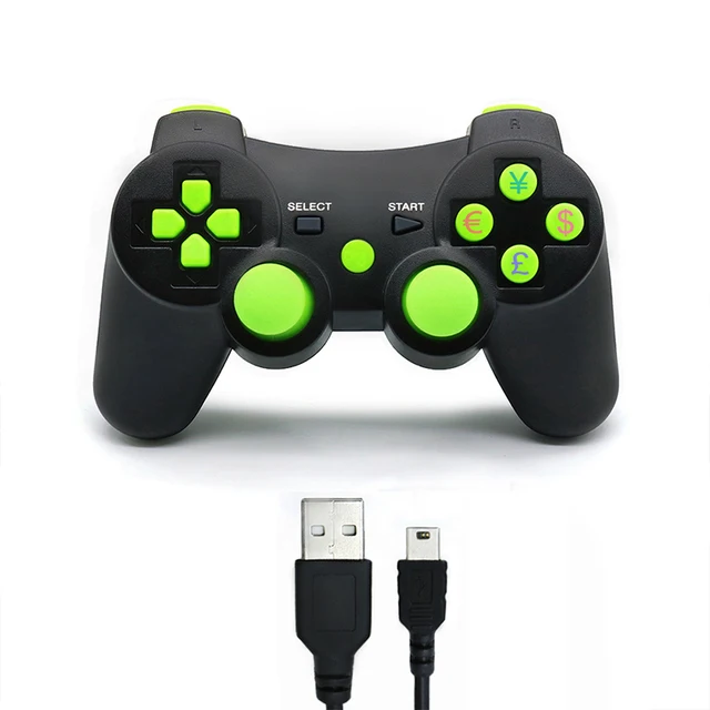 Best Price Wireless Vibration Bluetooth Game Controller Joystick Gamepad For sony playstation 3 for PS3 console with charge cable