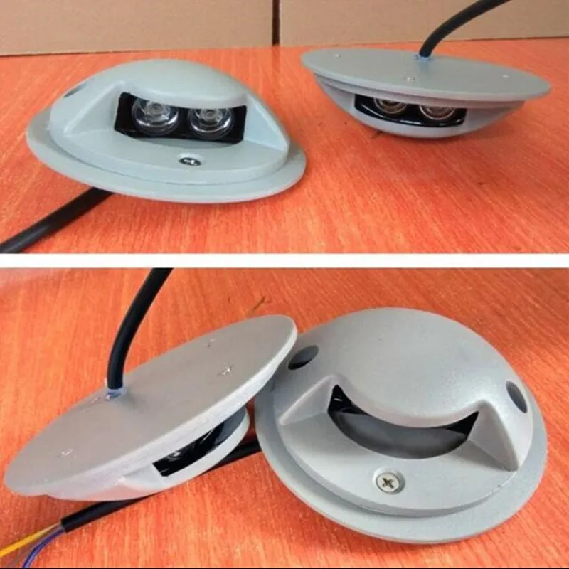 

2W 3W Waterproof IP68 AC85V-265V Recessed Lighting Outdoor Lamp LED Spot Floor Garden Yard LED Underground Light No embedded