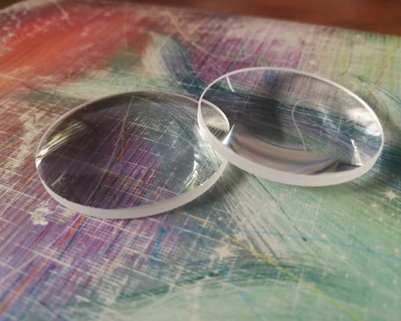 22 мм K9 оптическое стекло фокусное расстояние 90 мм плоско выпуклая ...