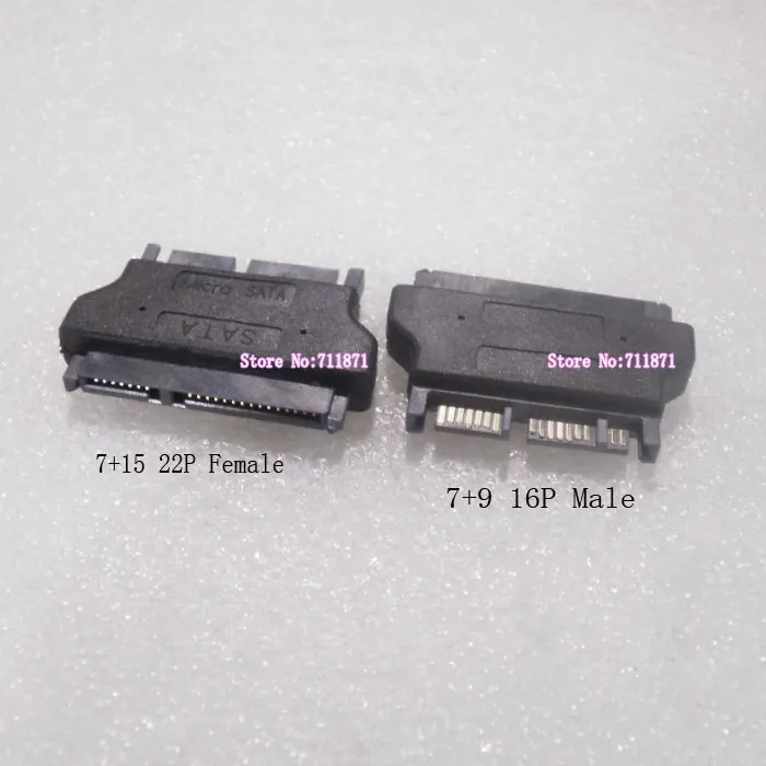Переходник с SATA на Micro 7P + 15P 9P разъем 22P мама 16P папа переходник | Электроника