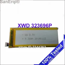 SanErqi 323693 PL 323696 XWD 323696 P 3.8 V 1600 MAH LI batería de POLÍMERO de IONES 5 cables para china clon Batería S7 MTK android smart phone