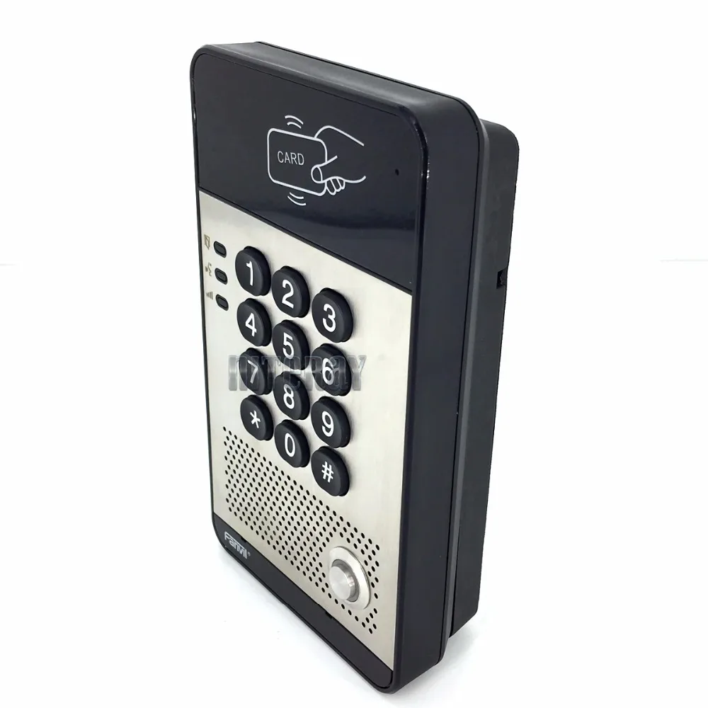 Водонепроницаемый домофон SIP с функцией PoE|sip door phone|sip doorintercom phone |