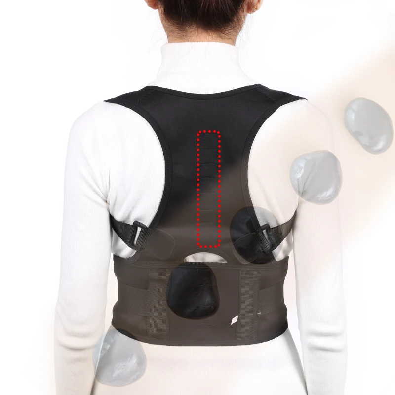 

Adjustable Magnets Back Support Posture Corrector Women Men's Medical Corset Back Therapy Posture Brace Back Support Belt PC106