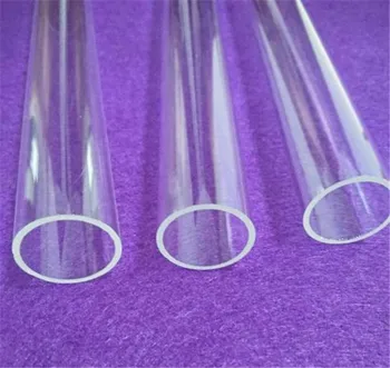 

Clear quartz tube OD15*thickness12*length120 for sample