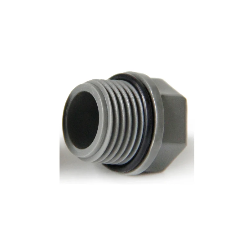 

1/2" BSP Male End Cap Plug PVC Tube Joint Pipe Fitting Coupler Adapter Water Connector For Garden Irrigation System