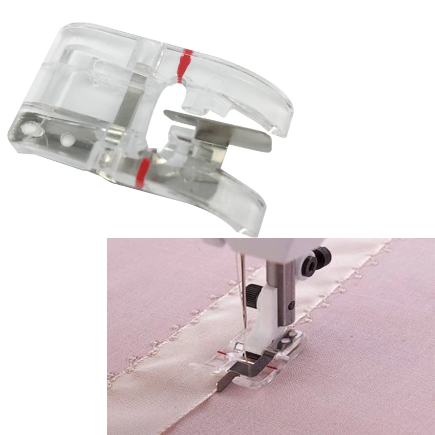 

413058445 CLEAR B 1/4" EDGE JOINING FOOT FITS HUSQVARNA VIKING SEWING MACHINES #4130584-45
