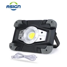 USB Перезаряжаемые светодиодный рабочий светильник Портативный потолочные светильник Точечный светильник Применение 18650/AA Батарея высокое Мощность газонный светильник ing лампа рыбалка светильник