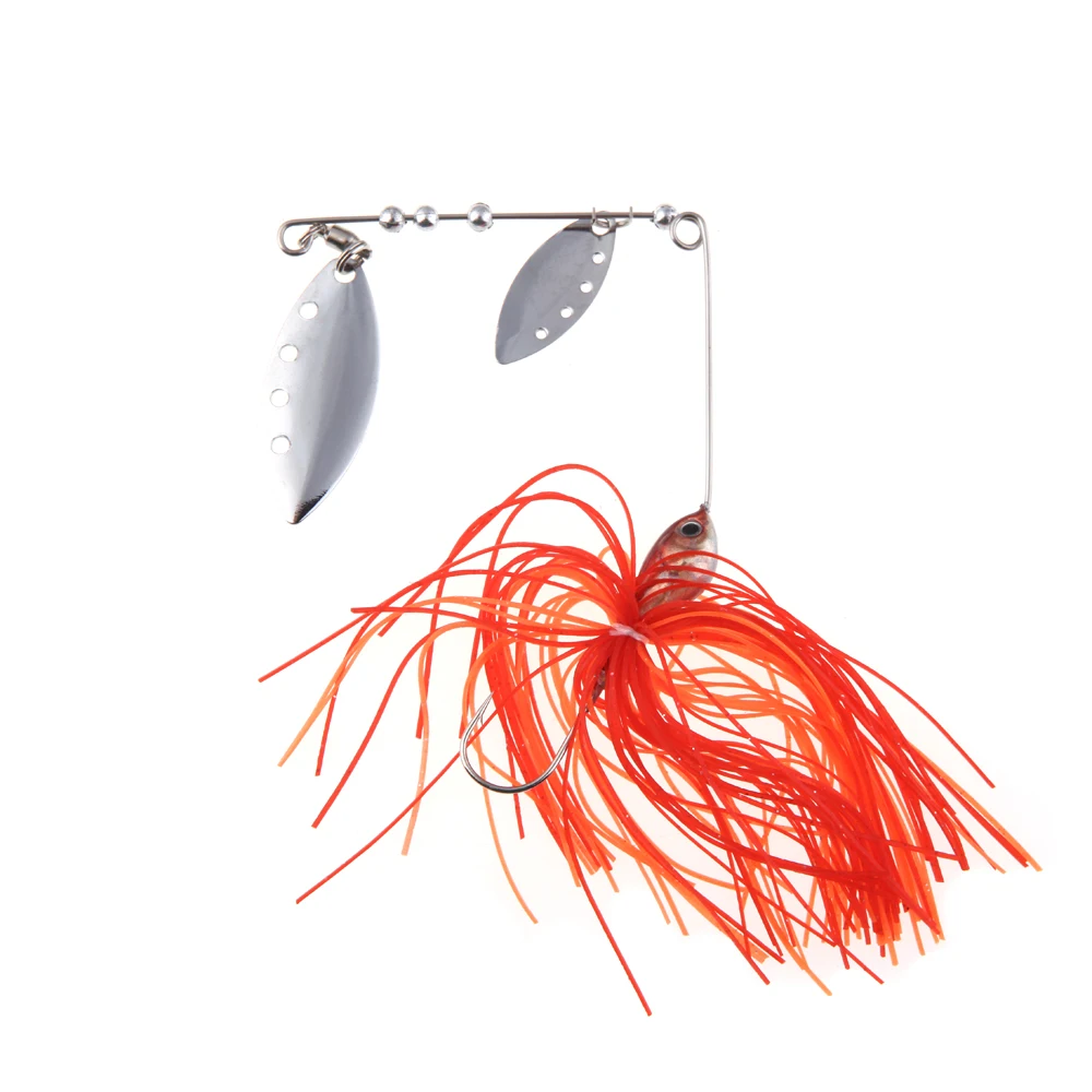 17g Fishhooks Fishing Spinnerbait Fresh Bass Walleye Crappie Minnow