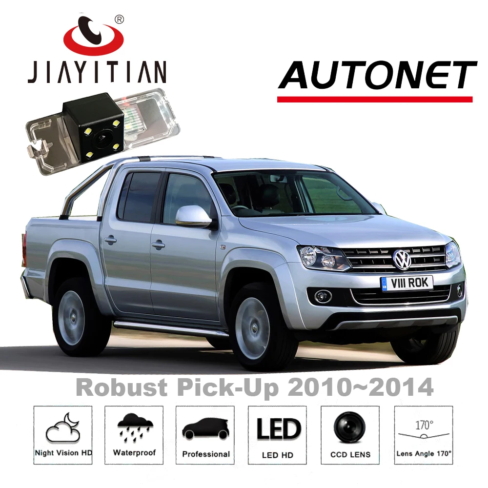 JIAYITIAN Car Rear View font b Camera b font For Volkswagen VW Amarok Robust 2010 2014