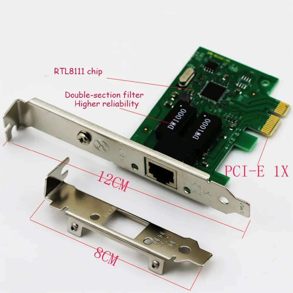 1000 Мбит/с Gigabit Ethernet PCI Express PCI-E сетевая карта 10/100/1000 м RJ-45 RJ45 сетевой адаптер конвертер сетевой контроллер