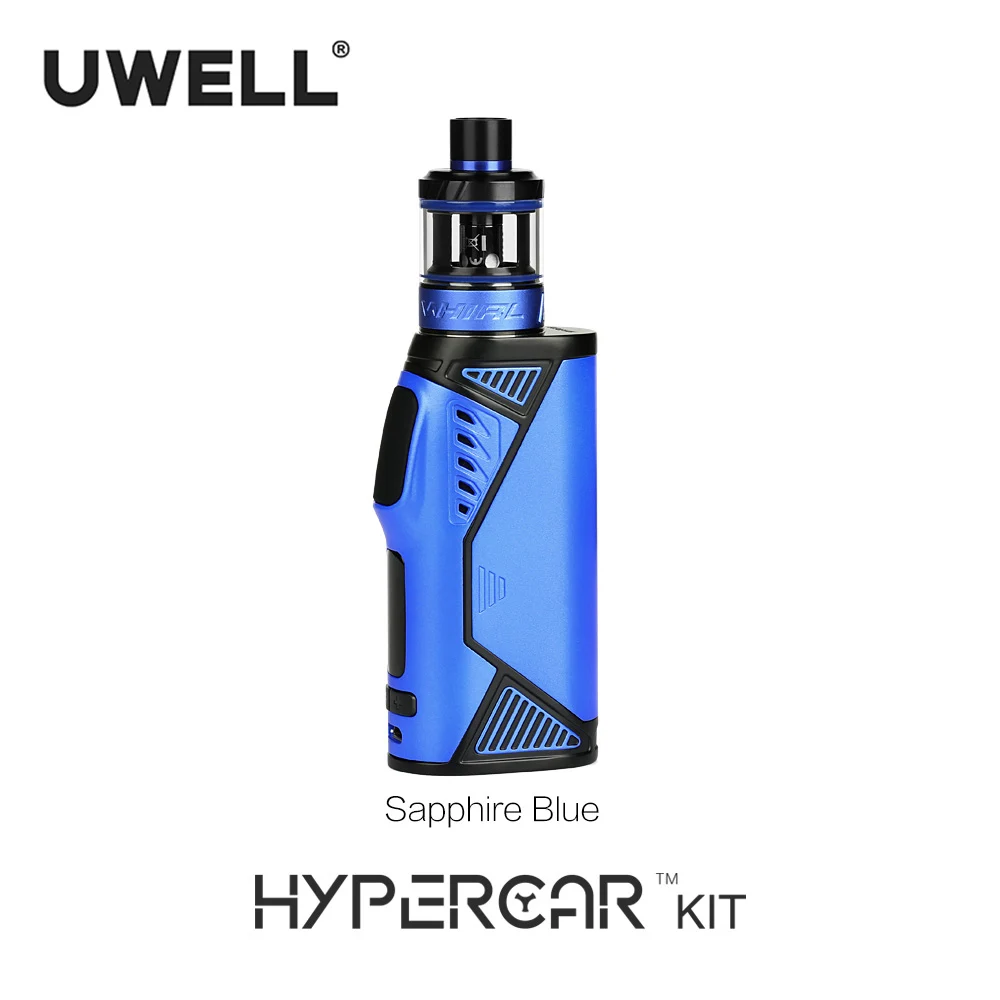 Набор для вейпа UWELL Hypercar 80 Вт с атомайзером 2/3 5 мл аккумулятором 18650 (без
