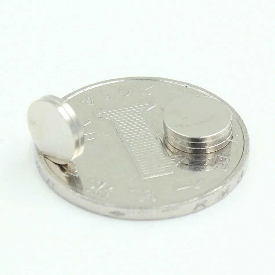 

1000pcs Neodymium N35 Dia 8mm X 1mm Strong Magnets Tiny Disc NdFeB Rare Earth For Crafts Models Fridge Sticking magnet 8x1mm