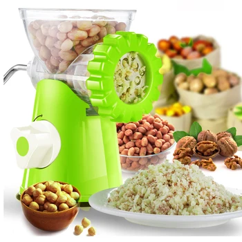 

Manual Meat Grinder Machine Nut Slicer Fish Sausage Crank Mincer Vegetables Food Processor Multi-functional Kitchen Mincing Make