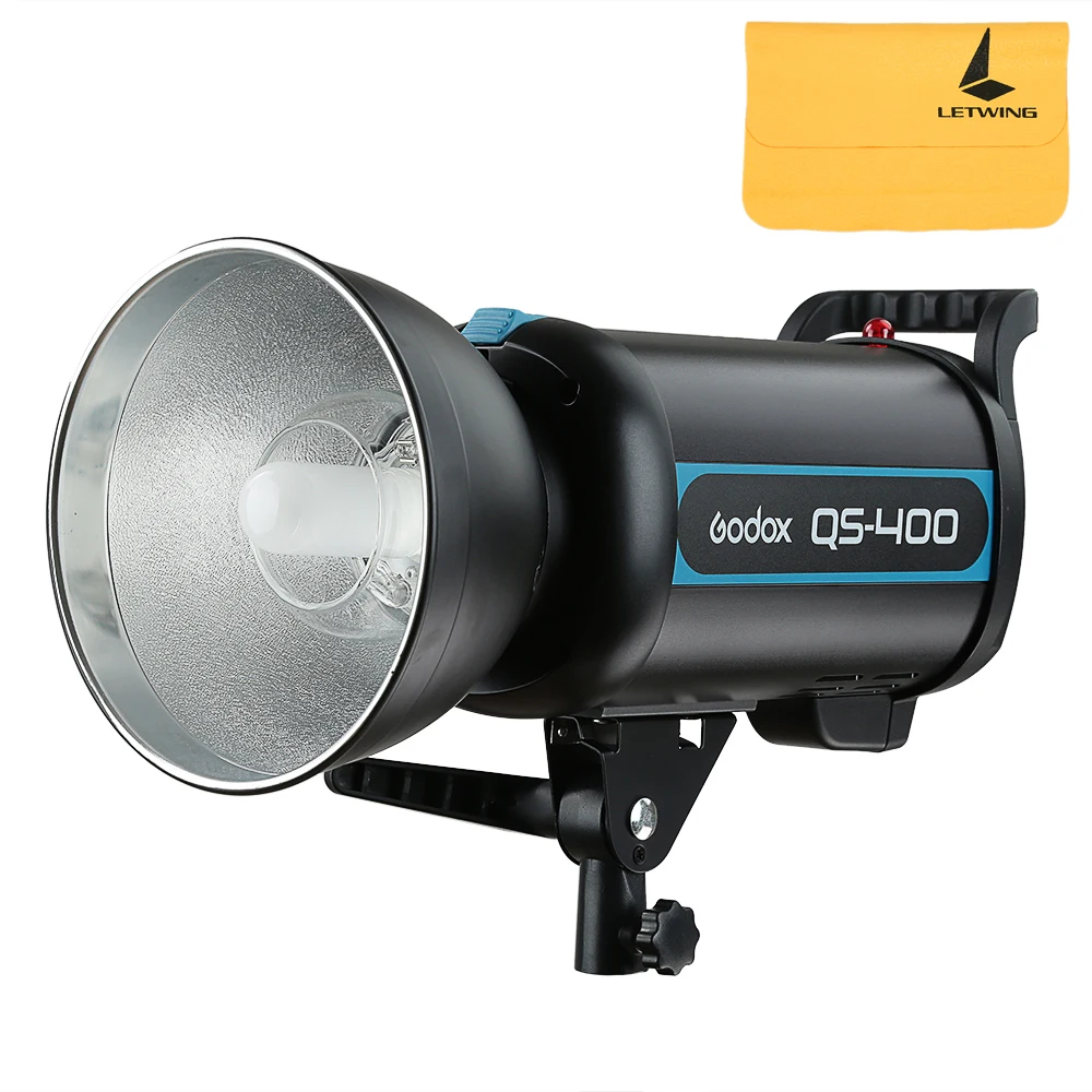 

Godox QS400 Studio Flash Kit 800W 2x 400W Flash Light Strobe lighting Photographic Lighting Professional Photography Kit