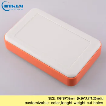 

Handheld electronics project cases abs desktop plasitc enclosure 159*99*32mm pcb diy design wire connection box diy speaker box