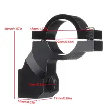 LumiParty 7-8″ Motorcycle Handlebar Mirror Adaptor Holder Clamp On Mount Brackets