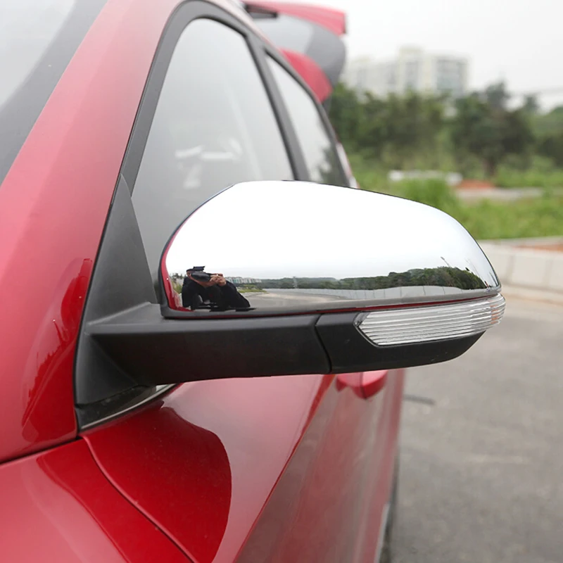 

For MG ZS 2018 accessories Car Styling ABS Chrome Car rearview mirror cover Cover Trim