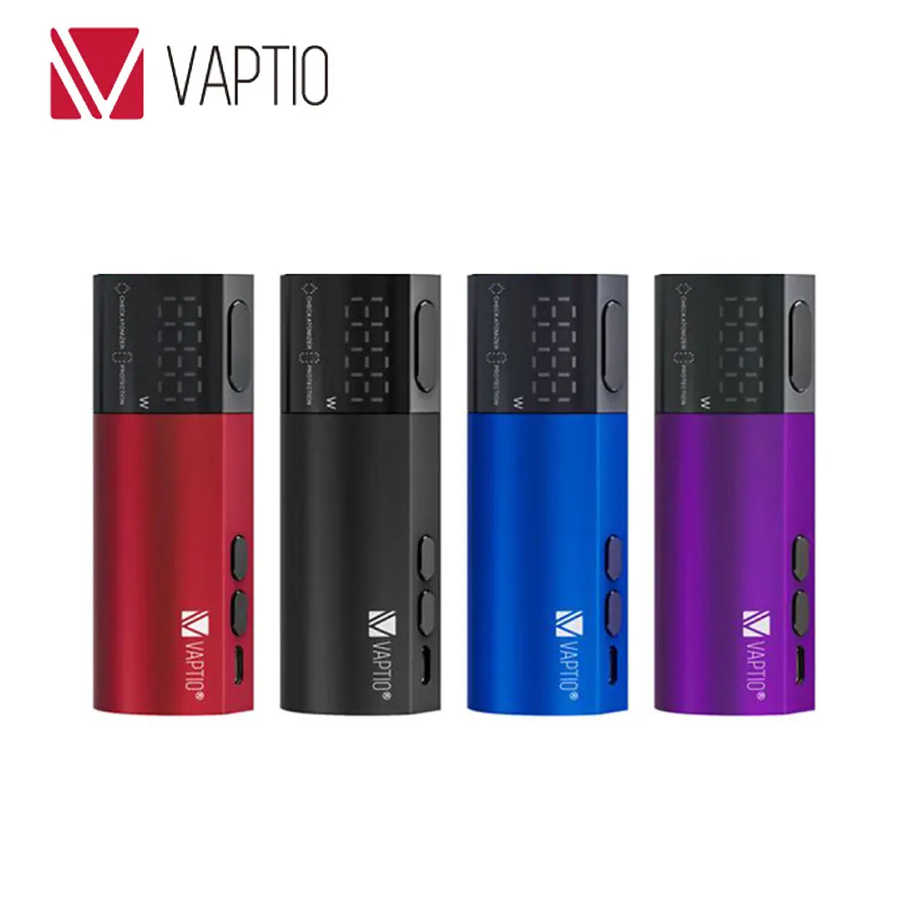 

Original Vaptio VEX 100W Max Output VW Box MOD with Innovative Lights Display & 0.002s Firing Time No Battery Included E-cigs