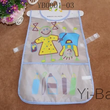 2 шт./лот yb0001-03/04 младенческой полотенца слюны живопись детская одежда Водонепроницаемый нагрудник Baby Bib