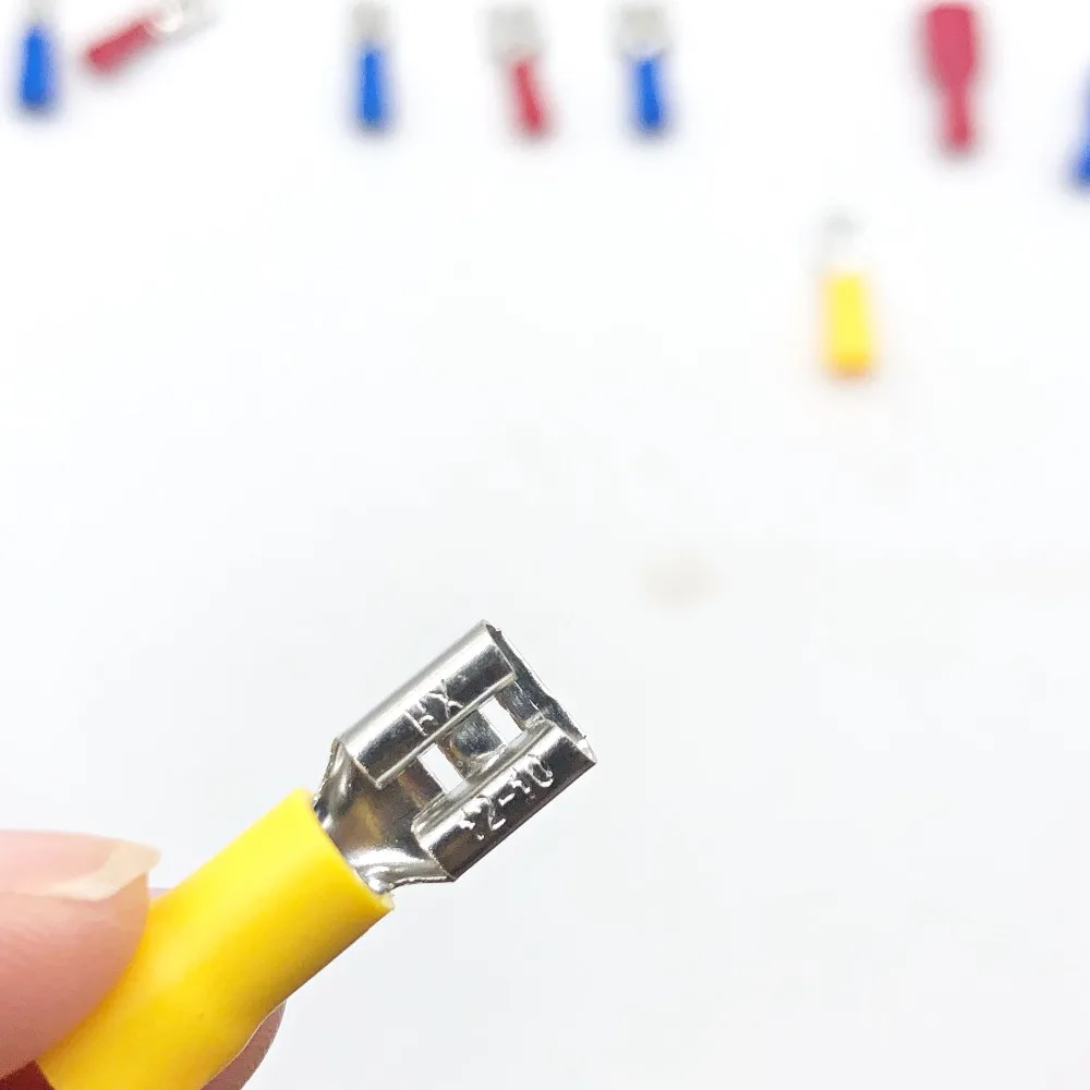 330pcs Assorted Full Insulated Fork U-type Set Terminals  (9)