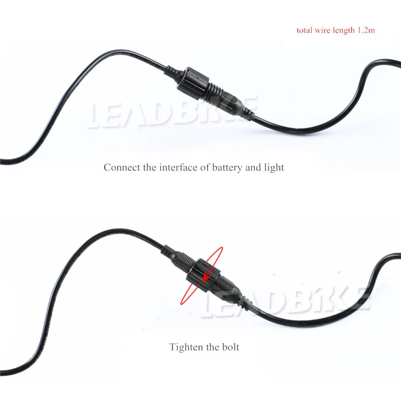 Clearance Leadbike Bicycle Front Light USB Rechargable Super Bright LED Bike Headlight Safety Warning Lights Night Riding Accessories 2
