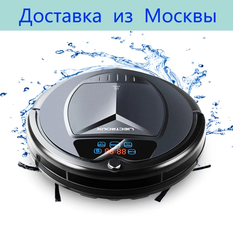 Russia Shipping LIECTROUX B3000PLUS Robot Vacuum Cleaner With Water Tank Wet Dry TouchScreen WithTone Schedule SelfCharge