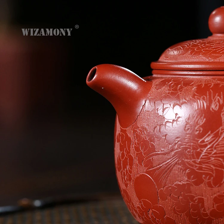WIZAMONY ручной работы Фиолетовый Глиняный чайный набор Zisha керамика искусство чайник xishi фарфор Исин глина чайный набор чайная чашка посуда для напитков
