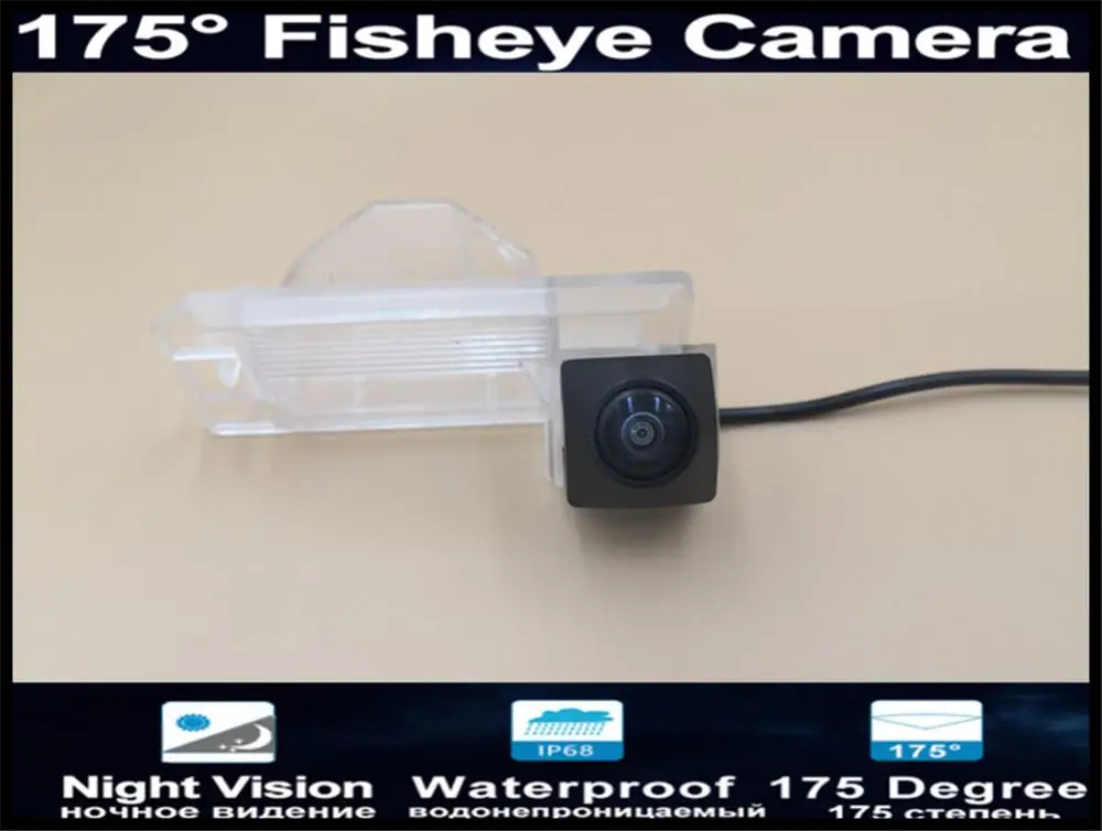 

Reverse Camera 175 Degree 1080P Parking Car Rear view Camera for Mitsubishi ASX 2011-2013 RVR Outlander Sport XL Car Camera