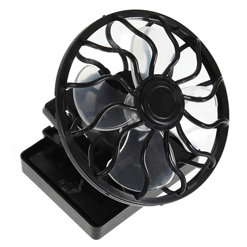 

Clip On Solar Cell Fan Sun Power Energy Panel Cooling Summer Portable Cooler