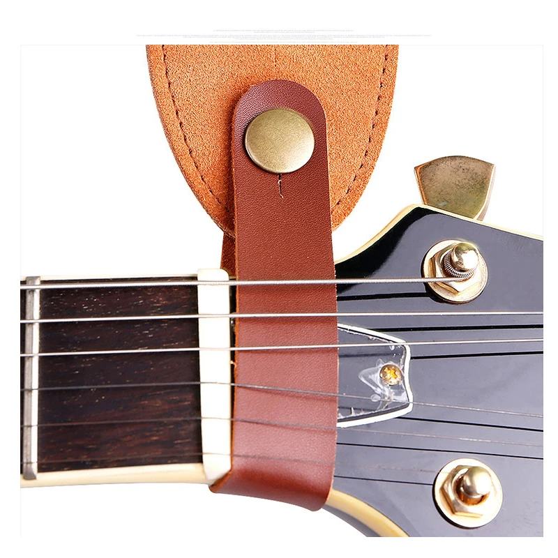 Acouway New Guitar Strap Buckle Headstock Tie Guitar Accessories