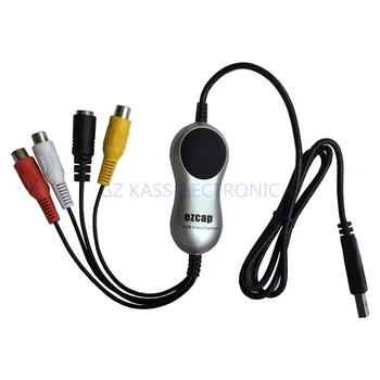 

2017 new RCA to USB 2.0 Converter, capture video source from Hi8, VHS, DVD, Camcorder for Windows 7 8 10, Free shipping