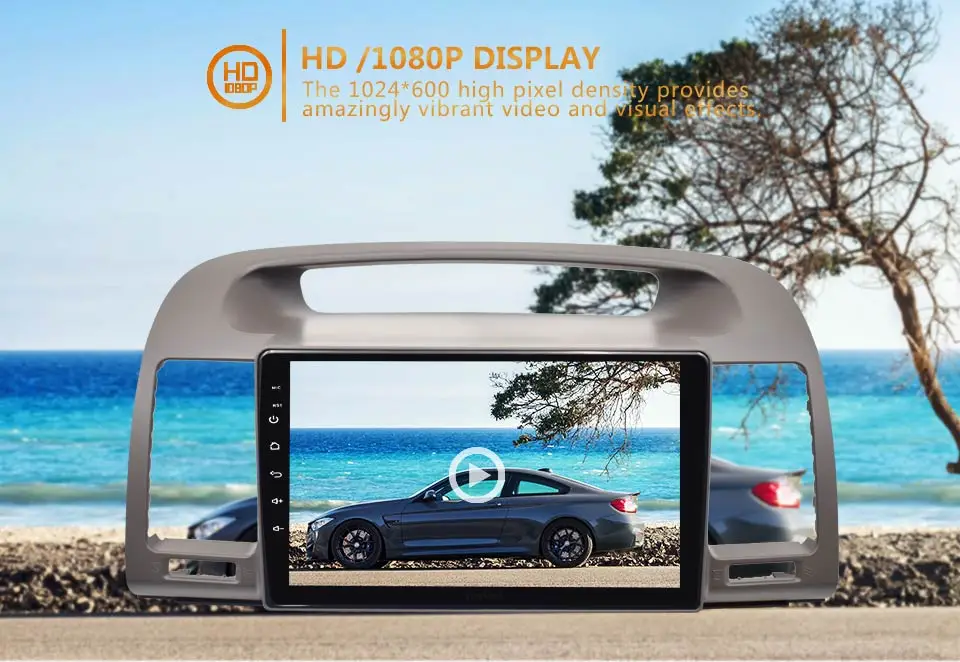 KiriNavi Автомагнитола Android dvd-плеер сенсорный дисплей для Toyota Camry 2002-2006 16G авто аудио gps Мультимедиа навигационная система