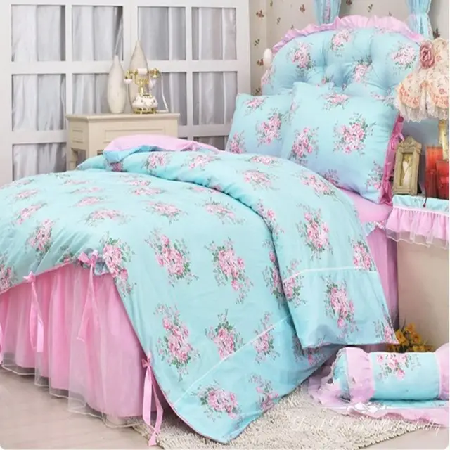 best 28 bow comforter set 100 cotton princess lace best 28 bow comforter set 100 cotton princess lace