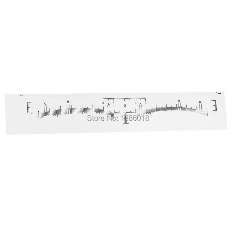 eyebrow tattoo ruler