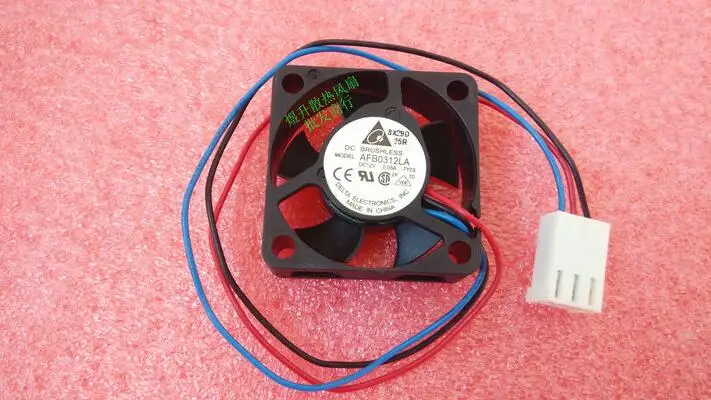 Оптовая продажа: DELTA 3010 AFB0312LA DC12V 0.08A 3 см провода двойной шаровой Вентилятор