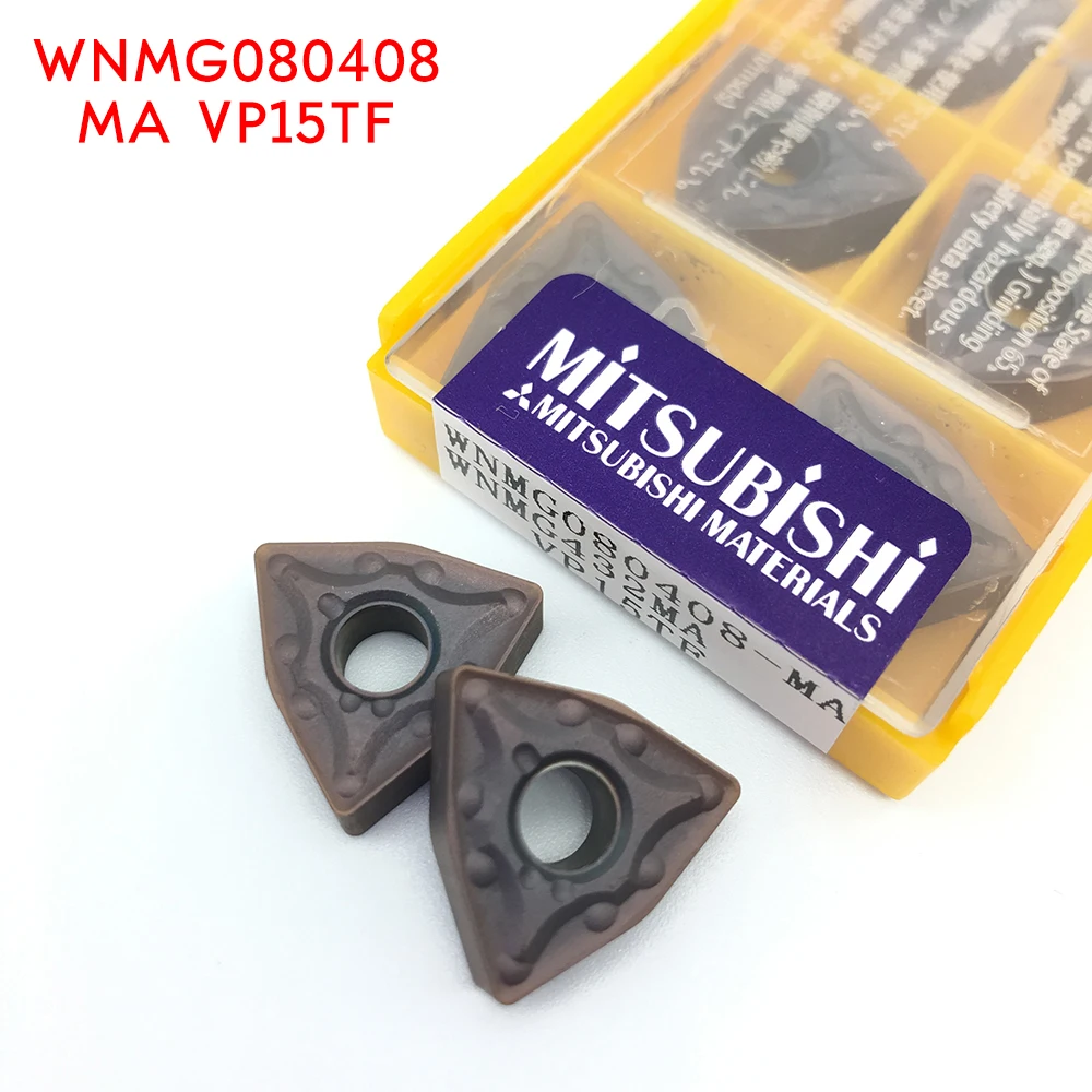 

WNMG080408 MA VP15TF carbide inserts External Turning tool WNMG 080408 face endmills Lathe Tools Milling cutter CNC tool