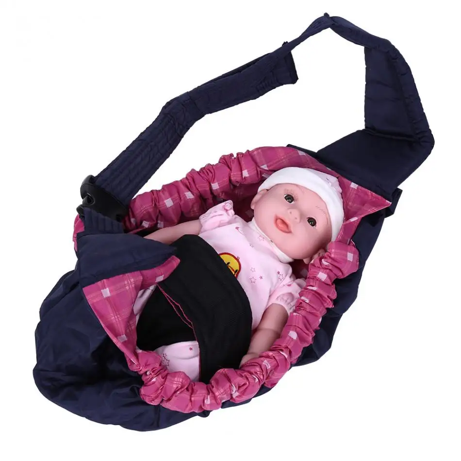 1 шт. Детские слинг Обёрточная бумага ребенка Кэрри рюкзак Регулируемый стороны несут для новорожденных кормить грудью Слинг Перевозчик мешок младенческой Слинг
